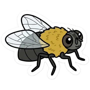 Sticker of Cluster fly