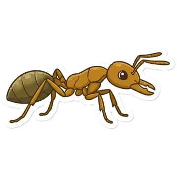 Sticker of Dinosaur ant