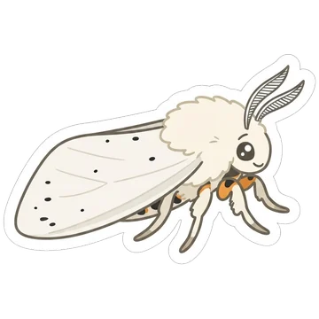 Sticker of Fall webworm