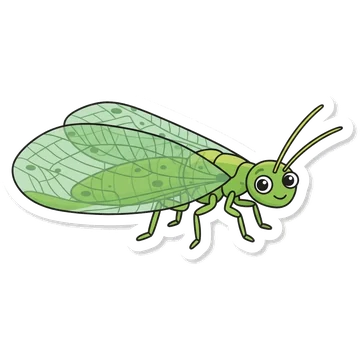 Sticker of Giant lacewing