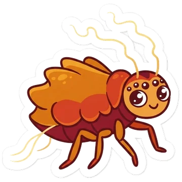 Sticker of Lac insect