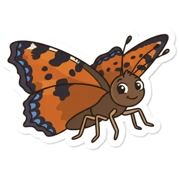 Sticker of Large tortoiseshell