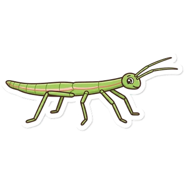 Sticker of Mediterranean stick insect
