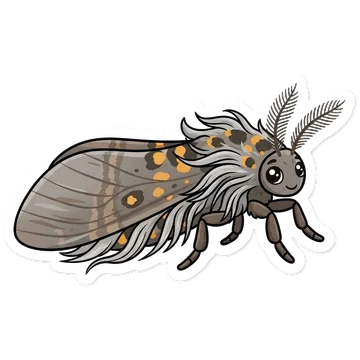 Sticker of Oak processionary
