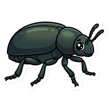 Sticker of Pollen beetle