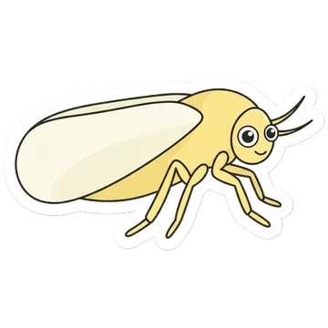 Sticker of Silverleaf whitefly