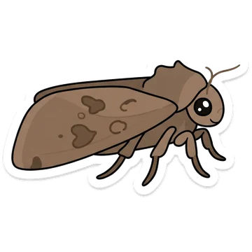 Sticker of True armyworm